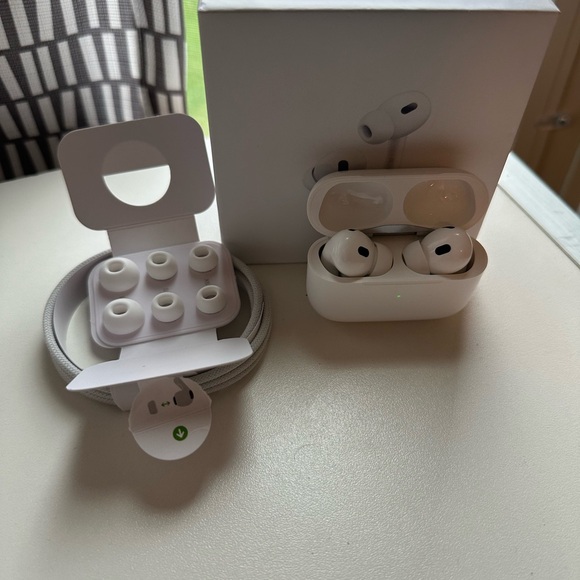 Wireless Earbuds with Charging Case - WhitePair of 2 is $300 1 Pair $150